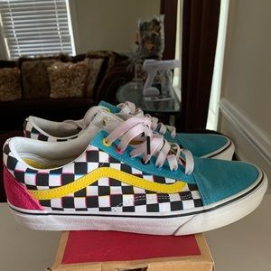 Multi color vans